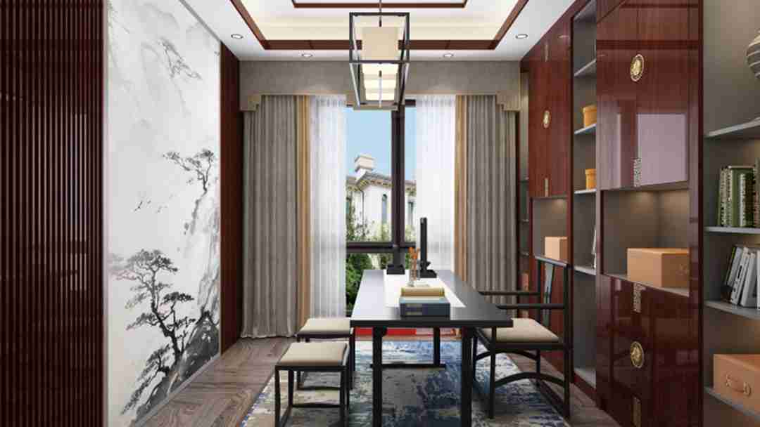 新中式-书房