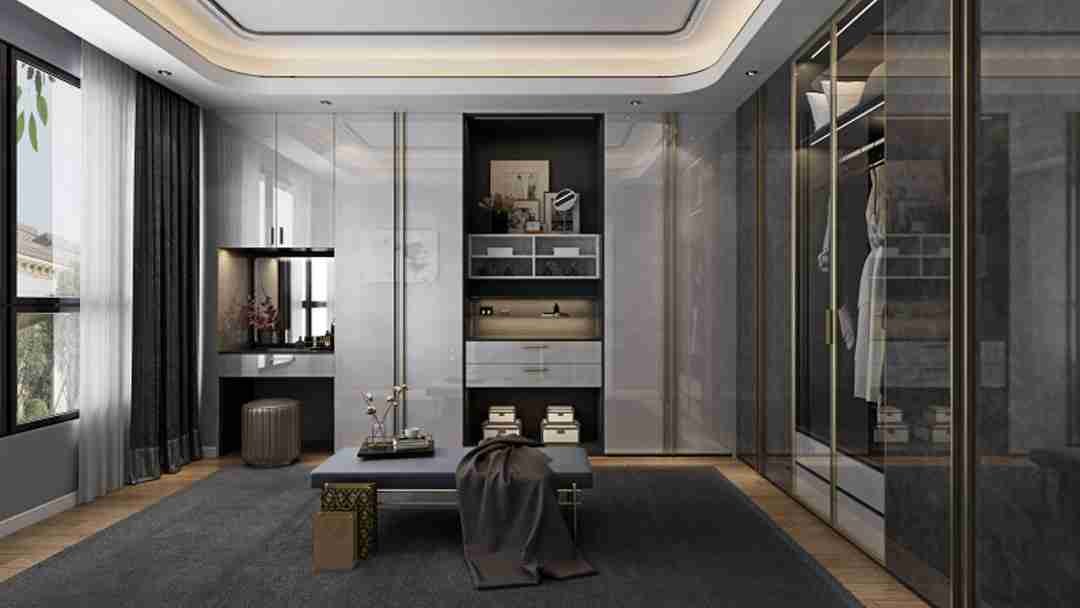 轻奢风格-衣帽间